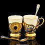 Кофейный набор "Черный агат" на 2 персоны. Златоуст, фотография 2. Интернет-магазин ЛАВКА ПОДАРКОВ