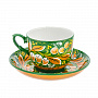 Чайный сервиз на 6 персон "Ландыши. Чаепитие". Хохлома, фотография 3. Интернет-магазин ЛАВКА ПОДАРКОВ