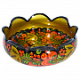 Фруктовница "Ягоды". Хохлома, фотография 4. Интернет-магазин ЛАВКА ПОДАРКОВ