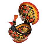 10285  Хохолома  КОВШИК МАЛЫЙ ПАВЛИН