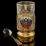 Подстаканник "Герб РФ". Златоуст