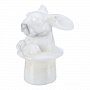Скульптура из натурального камня "Кролик в шляпе". Ангидрид, фотография 4. Интернет-магазин ЛАВКА ПОДАРКОВ