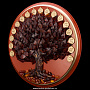 Панно янтарное с монетами "Деньги к деньгам", фотография 2. Интернет-магазин ЛАВКА ПОДАРКОВ