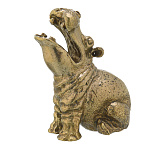 Бронзовая статуэтка "Бегемот"