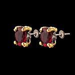 821945/3,23г  Серебро 925* СЕРЬГИ вст.фианит р/п