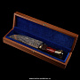 Нож "Тайга" украшенный. Златоуст, фотография 4. Интернет-магазин ЛАВКА ПОДАРКОВ