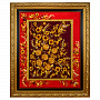 Картина из янтаря "Букет цветов" 104 х 126 см, фотография 1. Интернет-магазин ЛАВКА ПОДАРКОВ