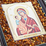 Икона янтарная "Божья Матерь Троеручица" 22х19 см, фотография 4. Интернет-магазин ЛАВКА ПОДАРКОВ