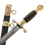 0074775 Оружие сувенирное КОРТИК генеральский "Морской" 