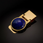 0059155 Златоуст ЗАЖИМ ДЛЯ ДЕНЕГ С КАМНЕМ