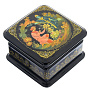 Лаковая миниатюра шкатулка "Данила-мастер". Холуй, фотография 1. Интернет-магазин ЛАВКА ПОДАРКОВ