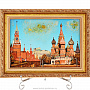 Картина янтарная "Сердце Москвы", фотография 1. Интернет-магазин ЛАВКА ПОДАРКОВ