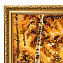 Картина янтарная "Рассвет в лесу" 40х60 см, фотография 4. Интернет-магазин ЛАВКА ПОДАРКОВ