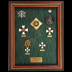 17499 Фалеристика Панно"Орден Святого Георгия - За Службу и Храбрость" 1769г.