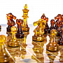 Шахматы с янтарными фигурами "Каре" 32х32 см, фотография 6. Интернет-магазин ЛАВКА ПОДАРКОВ