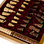 Шахматы-шашки с деревянными фигурами 37х37 см, фотография 12. Интернет-магазин ЛАВКА ПОДАРКОВ