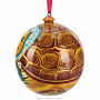 Новогодний елочный шар "Черепаха", фотография 2. Интернет-магазин ЛАВКА ПОДАРКОВ