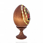 Пасхальное яйцо на подставке "Казанская Божья Матерь", фотография 2. Интернет-магазин ЛАВКА ПОДАРКОВ