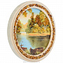 Панно янтарное "Пейзаж" 15х15 см, фотография 2. Интернет-магазин ЛАВКА ПОДАРКОВ