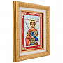 Икона на перламутре "Святой Георгий Победоносец" 35х30 см, фотография 1. Интернет-магазин ЛАВКА ПОДАРКОВ