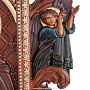 Икона деревянная "Сергий Радонежский" 75х65 см, фотография 5. Интернет-магазин ЛАВКА ПОДАРКОВ
