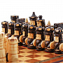 Шахматы деревянные в ларце "Резные", фотография 2. Интернет-магазин ЛАВКА ПОДАРКОВ