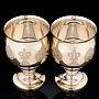 Набор рюмок из серебра 925° "Античный" в подарочной упаковке, фотография 1. Интернет-магазин ЛАВКА ПОДАРКОВ