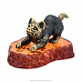 Статуэтка с янтарем "Собака Дворняжка", фотография 3. Интернет-магазин ЛАВКА ПОДАРКОВ
