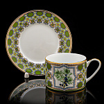 Чайная пара 250 мл "Можжевельник ароматный". Форма Соло. ИФЗ