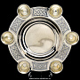 Питейный набор "Коронация" из серебра 875*, гравированный, фотография 4. Интернет-магазин ЛАВКА ПОДАРКОВ