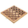 Шахматы-нарды-шашки из карельской березы 28х28 см, фотография 3. Интернет-магазин ЛАВКА ПОДАРКОВ