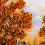 Картина янтарная "Пейзаж №6" 21х15 см, фотография 2. Интернет-магазин ЛАВКА ПОДАРКОВ