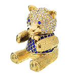 0025711 Традиции ФАБЕРЖЕ Сувенир-ШКАТУЛКА "МЕДВЕЖОНОК" РС-0523