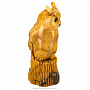 Скульптура из натурального камня "Сова". Ангидрид, фотография 3. Интернет-магазин ЛАВКА ПОДАРКОВ