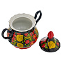 Самовар электрический 1,5 л с сервизом "Яблоко". Хохлома, фотография 12. Интернет-магазин ЛАВКА ПОДАРКОВ
