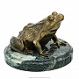 Бронзовая статуэтка "Лягушка", фотография 1. Интернет-магазин ЛАВКА ПОДАРКОВ