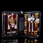 0017518 Набор НЕСЕССЕР "Подарочный" для пикника  Т-003/6 РЖД