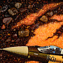 Картина янтарная "Самолет истребитель СУ" 30х40 см, фотография 3. Интернет-магазин ЛАВКА ПОДАРКОВ