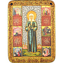 Икона подарочная "Блаженная Матрона Московская" 15 х 20 см, фотография 2. Интернет-магазин ЛАВКА ПОДАРКОВ