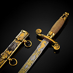 0049421 Златоуст Кортик "Морской" ц/м KRM - 2726