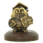 139199 Бронза Скульптура "Сова-менеджер" 