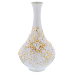  Фарфор Кисловодск Ваза "ВОСТОК "белая/золото