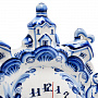 Часы настенные фарфоровые "Лето". Фарфор Гжель, фотография 3. Интернет-магазин ЛАВКА ПОДАРКОВ