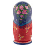 Матрешка Семеновская "Красавица" 10 мест, фотография 3. Интернет-магазин ЛАВКА ПОДАРКОВ
