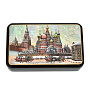 Шкатулка с художественной росписью "Старая Москва", фотография 5. Интернет-магазин ЛАВКА ПОДАРКОВ