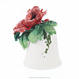 Наперсток фарфоровый "Цветы" с лепкой, фотография 13. Интернет-магазин ЛАВКА ПОДАРКОВ