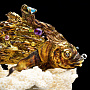 Эксклюзивная скульптура "Золотая рыбка", фотография 3. Интернет-магазин ЛАВКА ПОДАРКОВ