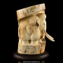Скульптура из бивня мамонта "Мамонт", фотография 1. Интернет-магазин ЛАВКА ПОДАРКОВ