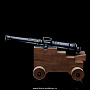 Пушка сувенирная чугунная, фотография 2. Интернет-магазин ЛАВКА ПОДАРКОВ