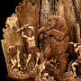 Композиция из кости мамонта "Охота на пещерного медведя", фотография 3. Интернет-магазин ЛАВКА ПОДАРКОВ
